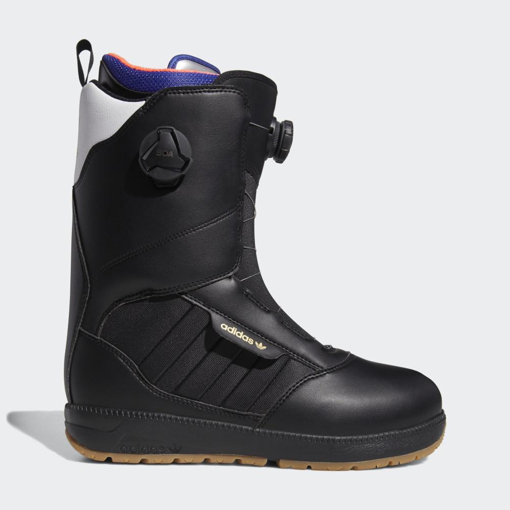 Ghete Iarna Adidas Response 3MC ADV Barbati Romania - Negrii/Albi/Aurii Metal D97888